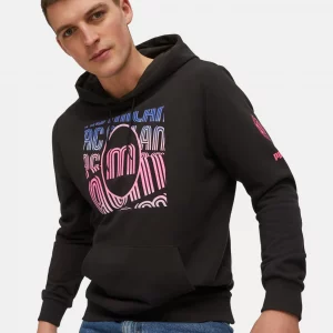 Puma felpa ufficiale con cappuccio AC MILAN in cotone