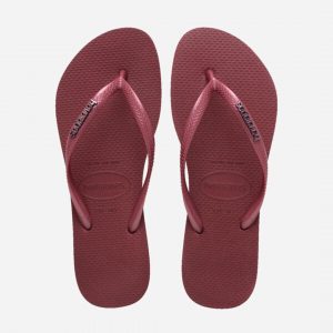 HAVAIANAS SLIM LOGO METALLIC 4119875.9339 AMARANTO
