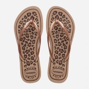 HAVAIANAS SLIM ANIMALS 4103352.5282 ROSE GOLD
